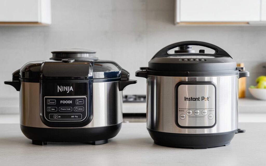 Brand Comparison Ninja vs Instant Pot by cookingstech.com