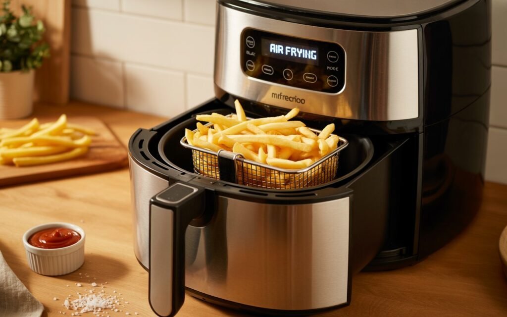 Air Frying Feature of multi cooker by cookingstech.com